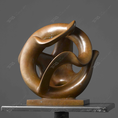 Sculpture en bronze Limites infinies