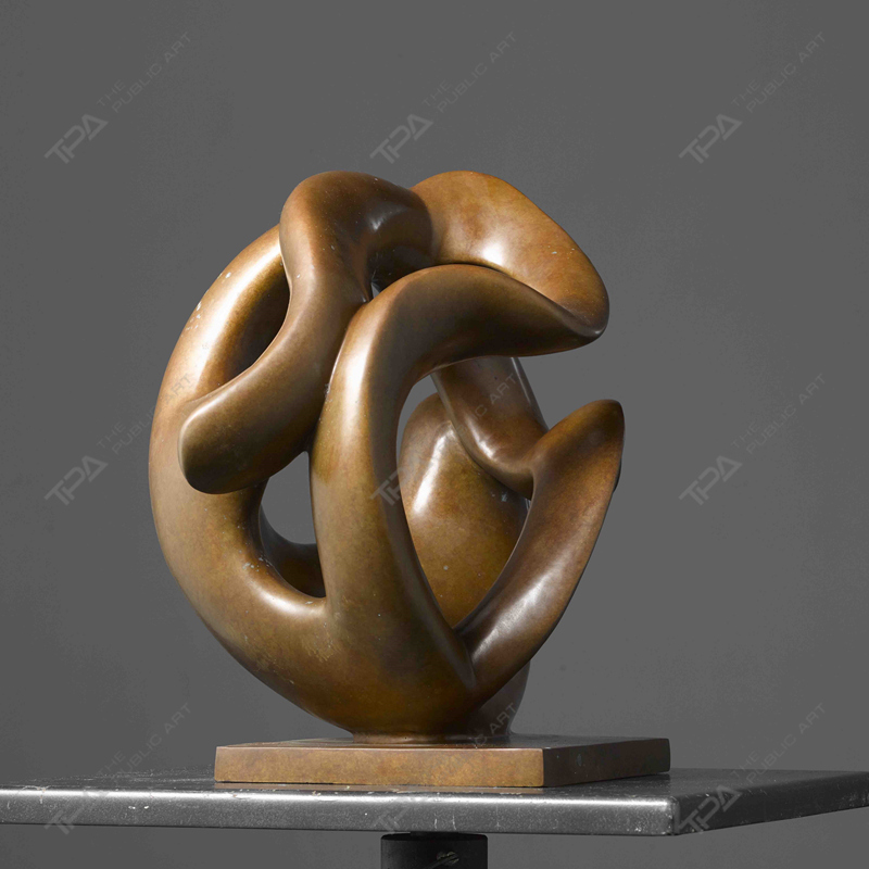 Sculpture en bronze Limites infinies
