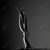 Sculpture en acier inoxydable commandée 