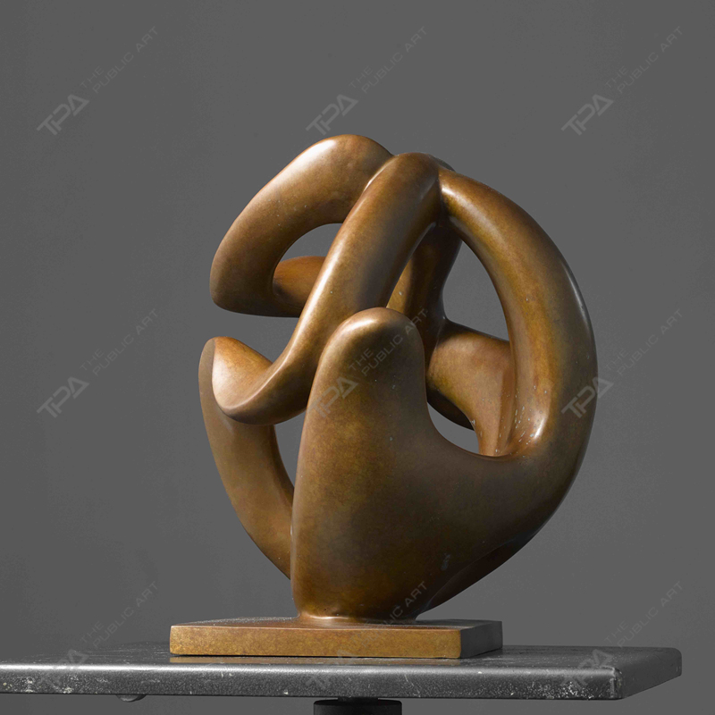 Sculpture en bronze Limites infinies